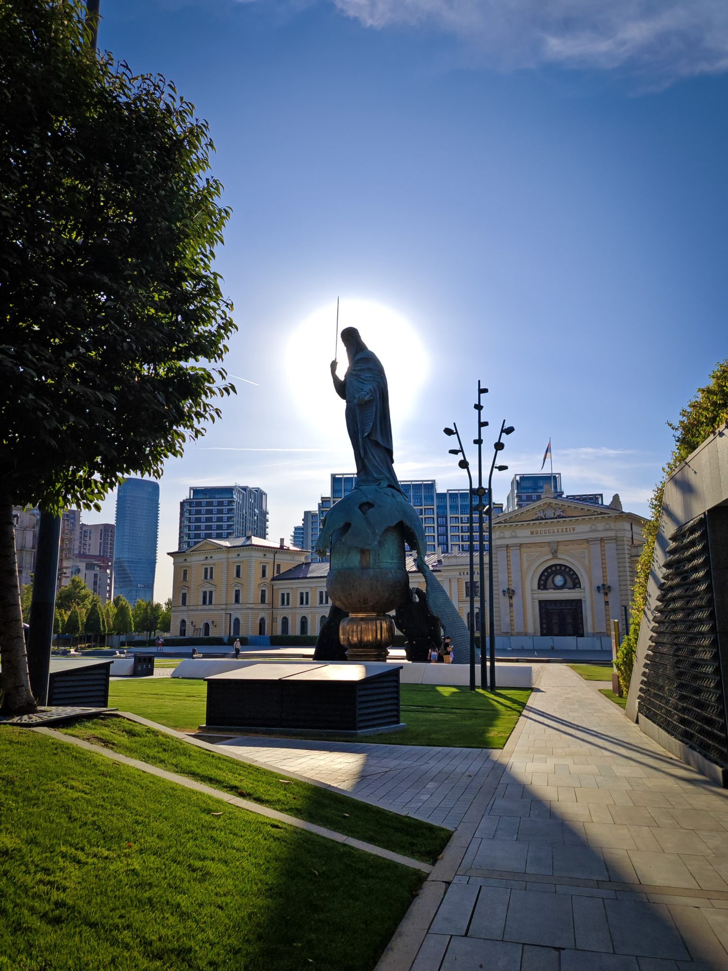 Stefan Nemanja monument, Belgrade